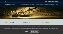 Desktop Screenshot of ledfactory.nl
